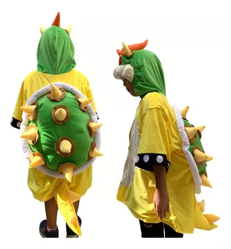 Traje Bowser Rey Koopa Disfraz Bowser de Mario Bros GENERICO