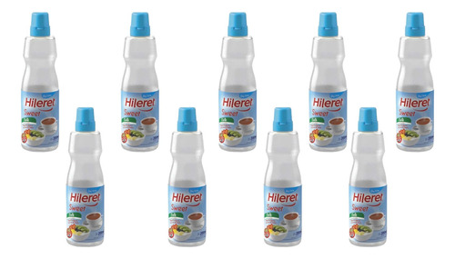 Edulcorante Hileret Sweet Forte Liquido 200ml Sin Tacc X9