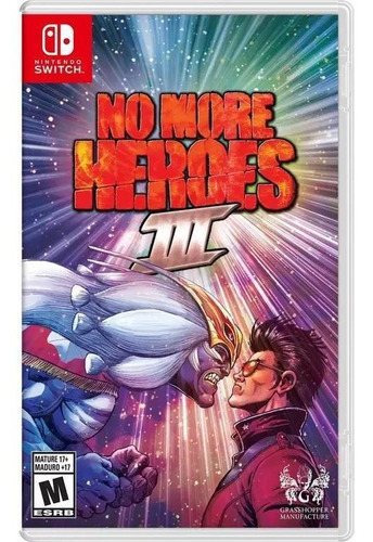 Jogo Nintendo Switch No More Heroes 3 Midia Fisica
