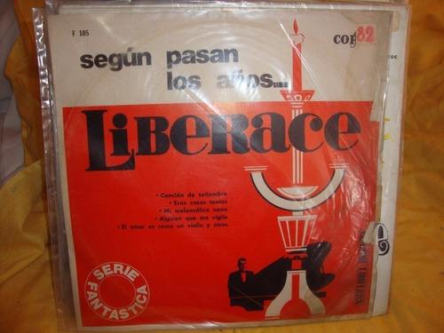 Vinilo Liberace Segun Pasan Los Años O1