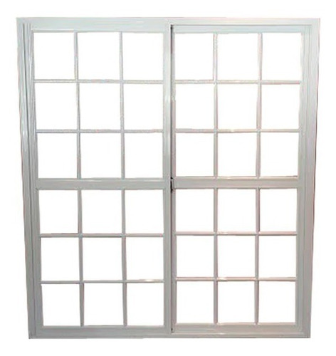 Ventana 150 X 150 V/repartido C/ Guía,cortina Y Reja