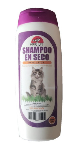 Shampoo En Seco Para Gato, Talco Perfumado Para Lavado.