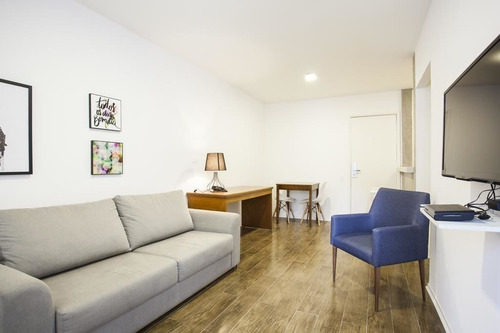 Imagem 1 de 15 de Park Avenue - Exclusivo Flat Mobiliado Nos Jardins Com 2 Dorm. - Sf25162