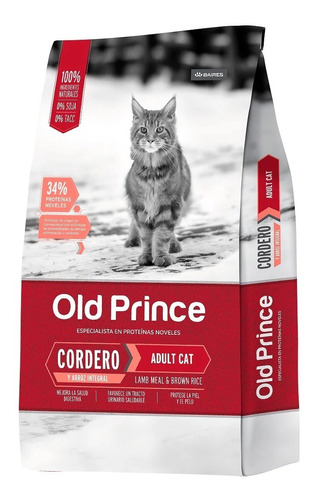 Old Prince Gato Adulto Cordero 3kg Con Regalo