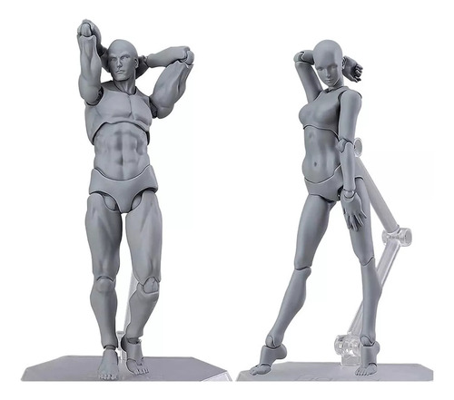 Modelos De Dibujo De Anime Masculinos Y Femeninos De 2 Pieza