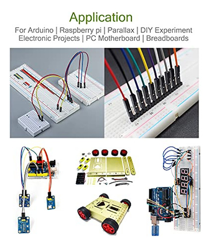 Pack 40 Jumper Wires Dupont 10cm Para Arduino Y Raspberry