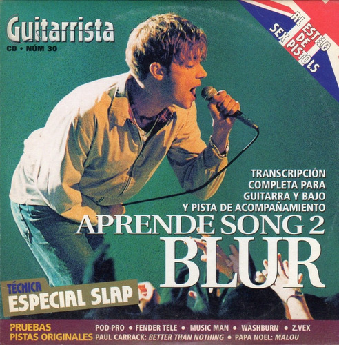 Guitarrista Numero 30 Cd Blur