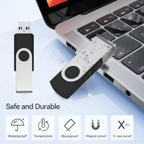 32gb Pendrive Rotativo 2 Em 1;compatível Com Notebooks