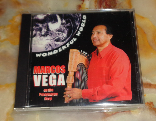 Marcos Vega - Wonderful World / Musica Arpa Paraguaya - Cd