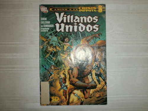 Dc Comics Villanos Unidos Camino A La Crisis Infinita 8 Ca.4