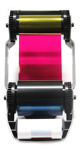 Imagem 6 de 6 de Ribbon Zebra Colorido Ymcko 800300-350 Para Zc100 E Zc300