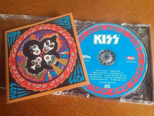 Cd Kiss - Rock And Roll Over - The Remasters 1997 - U.s.a.