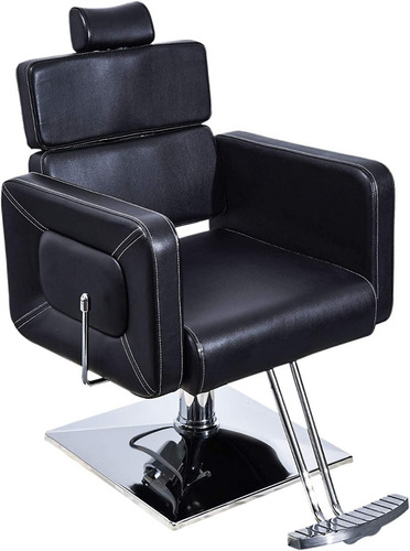 Imagen 2 de 9 de Silla Para Peluqueria / Estilistas / Ajustable / Reclinable