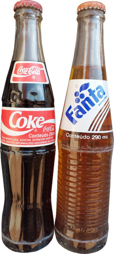 Coca Ks + Fanta Ks 290ml Antiga Anos 90