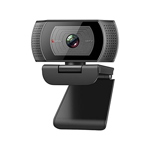 Webcam Hd 1080p, Cámara Web Usb Enfoque Automático, M...