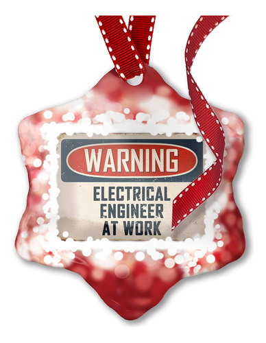 Figura Decorativa Navidad Diseño Ingeniero Electrico Trabajo