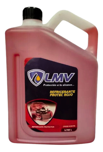 Refrigerante Rojo Protec Lmv 3,785 Lts.