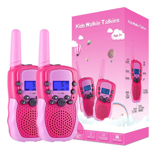 Juguetes Selieve Para Ninas De 3 A 12 Anos, Walkie Talkies