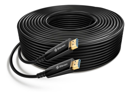 Cable Extensor Activo Hdmi 4k Fibra Óptica 30 Metros Steren