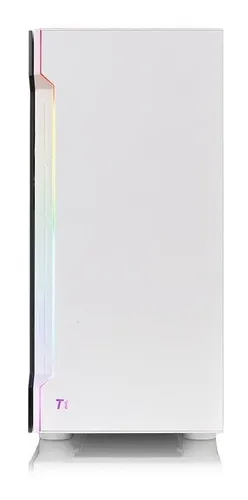 Caja Atx Thermaltake H200 Tg Rgb Snow