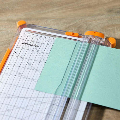 Fiskars 12 Pulgadas Surecut Deluxe Recortador De Papel Para Manualidades (152490-1004)