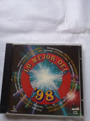Lo Mejor Del 98 Norteñas Disco Compacto Original 