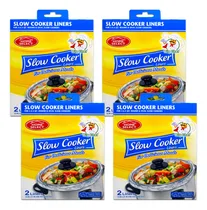 Comprar Juego De 8 Bolsas De Cocción Lentas Desechables Para Cocin.