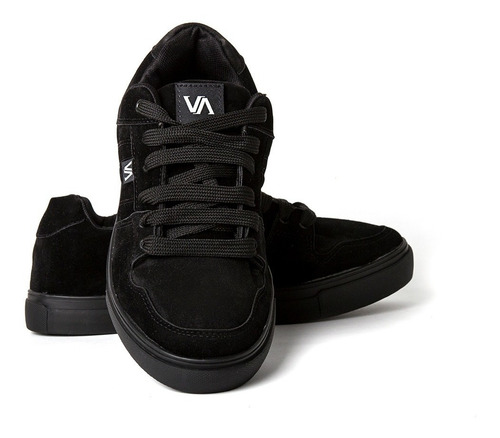 Zapatillas Valimited Skate Urbanas Cuero Envio Gratis Black