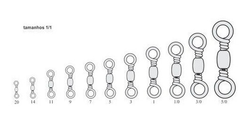 Girador Nickel Bbs Marine N° 5 - Com 50 Peças