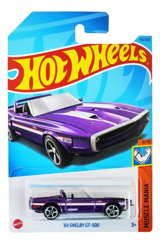 Shelby Gt 500 69 Hot Wheels (195)