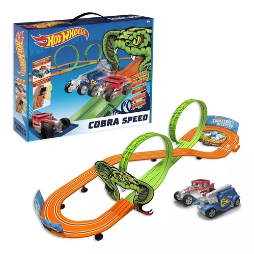 Pista de Corrida Cobra Com Lançador - BBR Toys - nivalmix