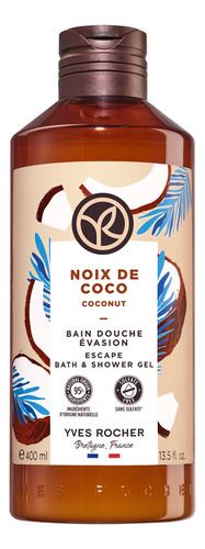 Gel Ducha Corporal Yves Rocher Coco 400ml - Hidratante Origi