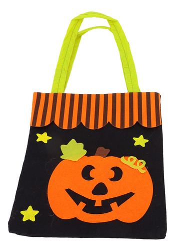 Bolsa De Halloween De Tela No Tejida Trick Or Treat Home