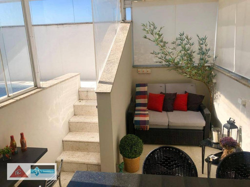 Cobertura Com 3 Dormitórios À Venda, 220 M² Por R$ 1.900.000,00 - Tatuapé - São Paulo/sp - Co0326