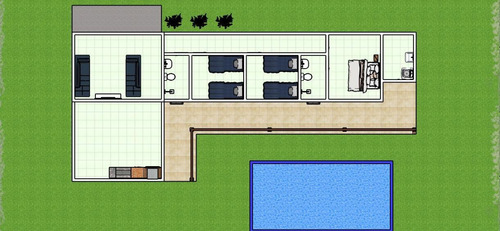 Imagem 5 de 6 de Projeto Chacara Na Planta Valores Acessíveis