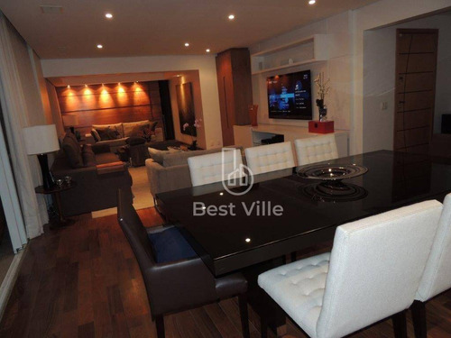 Imagem 6 de 20 de Apartamento À Venda, 258 M² De Área Útil, No Condomínio Madison Gramercy Park, Em Alphaville, Barueri, 04 Amplas Suítes, Completas Com Closet. - Ap0143