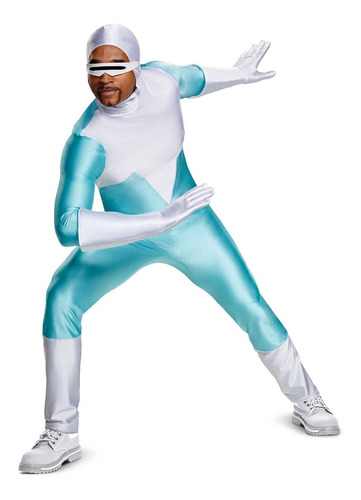 Disfraz Para Hombre Frozone Incredibles 2 Talla  2x Large