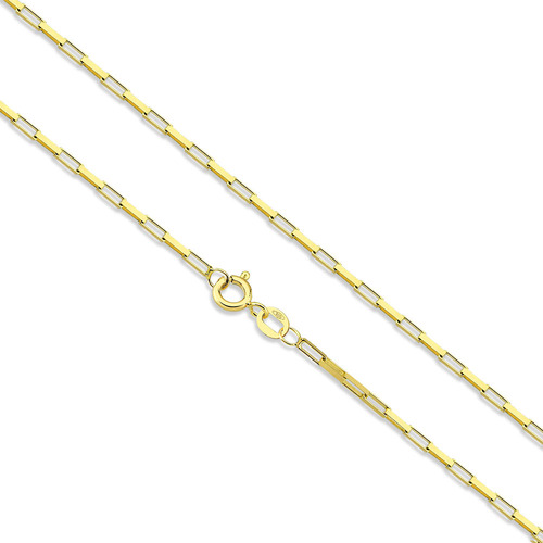 Corrente De Ouro Masculina Cadeado 60cm E 6g