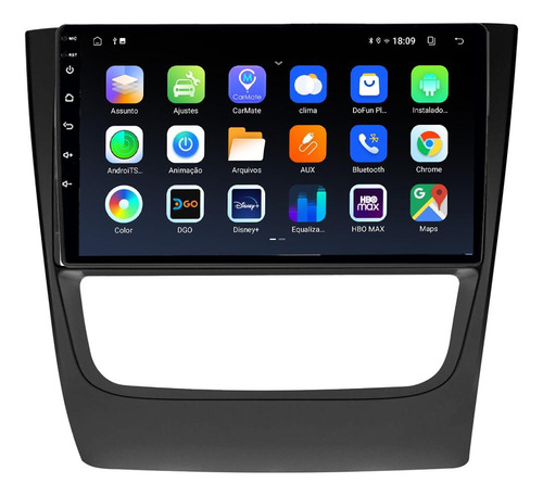 Central Multimidia Gol G6 Saviero Android 13 2gb Carplay 9p