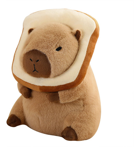 Ditucu Linda Almohada De Felpa De Capybara Kawaii, Pan Tosta