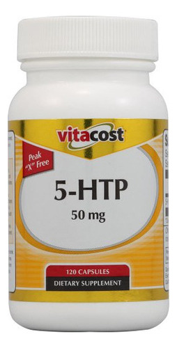 Vitacost 5-htp - 50 Mg - 120 Cápsulas