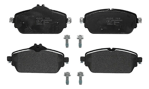 Set-4 Balatas Delanteras Mercedes-benz B180 1.6l L4 12/15