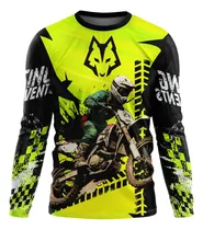 Comprar Playera Niño Motocross Wolf Racing Jersey Deportes Extremos 
