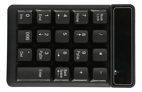 Teclado Numérico Inalámbrico, 19 Teclas, 2,4 Ghz, Inalámbric