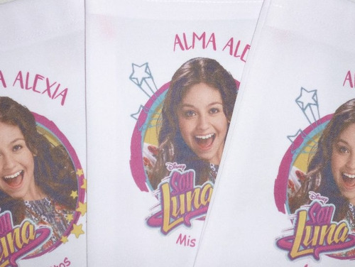 Bolsitas Golosinera Soy Luna Personalizadas X 40 Unidades
