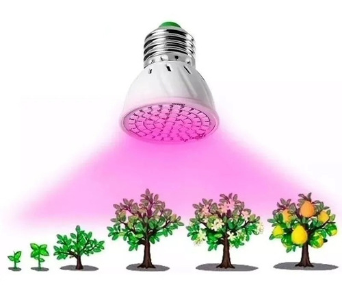 Ampolleta Grow 60 Led Full Spectrum Bajo Costo Y Consumo!