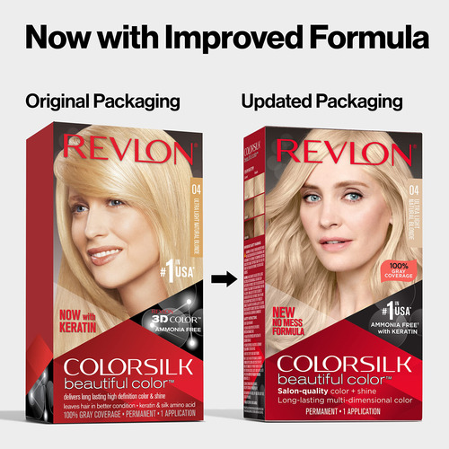 Tinte De Pelo Revlon Colorsilk Beautiful 060 Dark Ash Blonde
