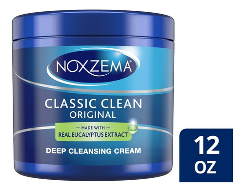 Imagen 3 de 8 de Limpiadora Profunda Noxzema Clasic Clean Eucalytus Suavidad