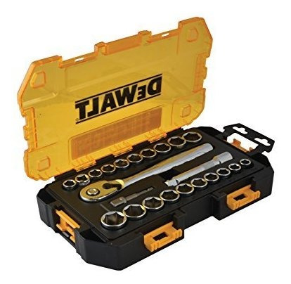 Juego De Copas Hexagonales Con Rache De Dewalt 23 Piezas