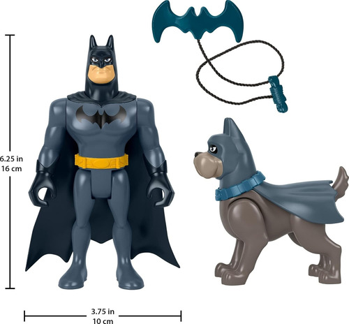 Fisher-price Dc League Of Super-pets - Juego De Figuras Pree